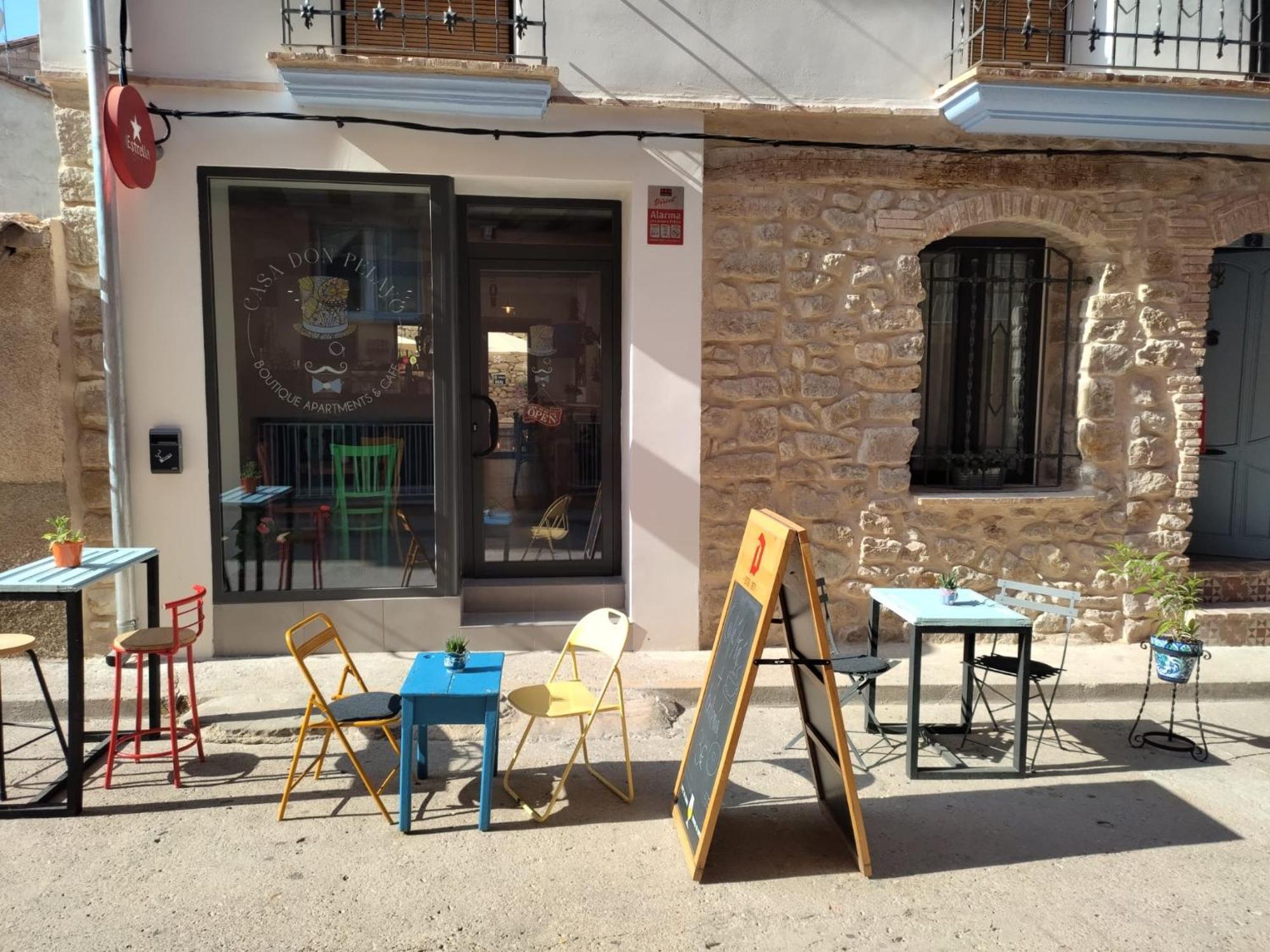Casa Don Pelayo Boutique Apartments & Cafe Valderrobres Kültér fotó