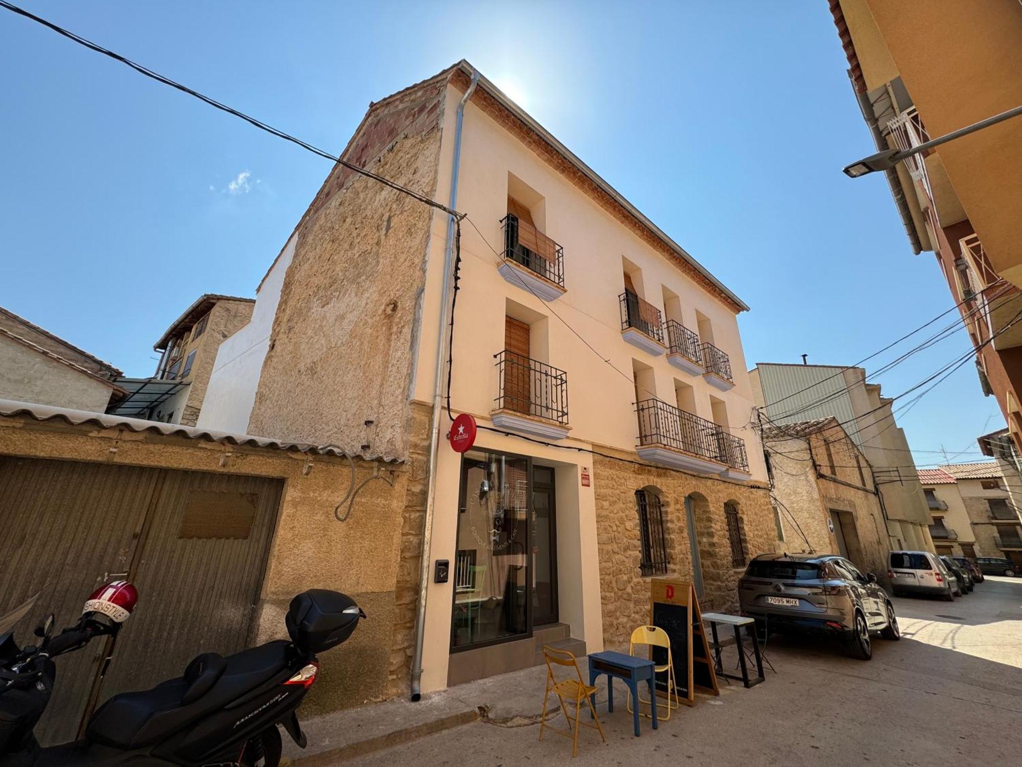 Casa Don Pelayo Boutique Apartments & Cafe Valderrobres Kültér fotó